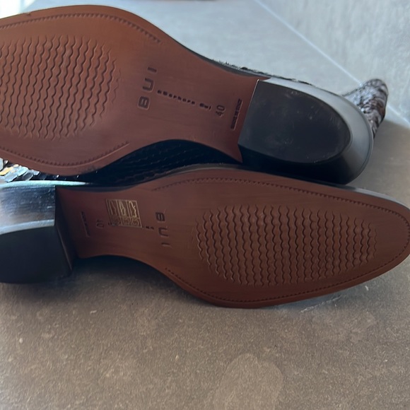 Barbara Bui never worn snake skin insane beautiful boots- 2 inch heel - pristine - Picture 6 of 13